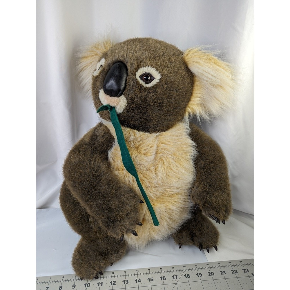 FAO Schwarz Koala Bear Plush 20 Inch Brown Stuffed Animal Toy